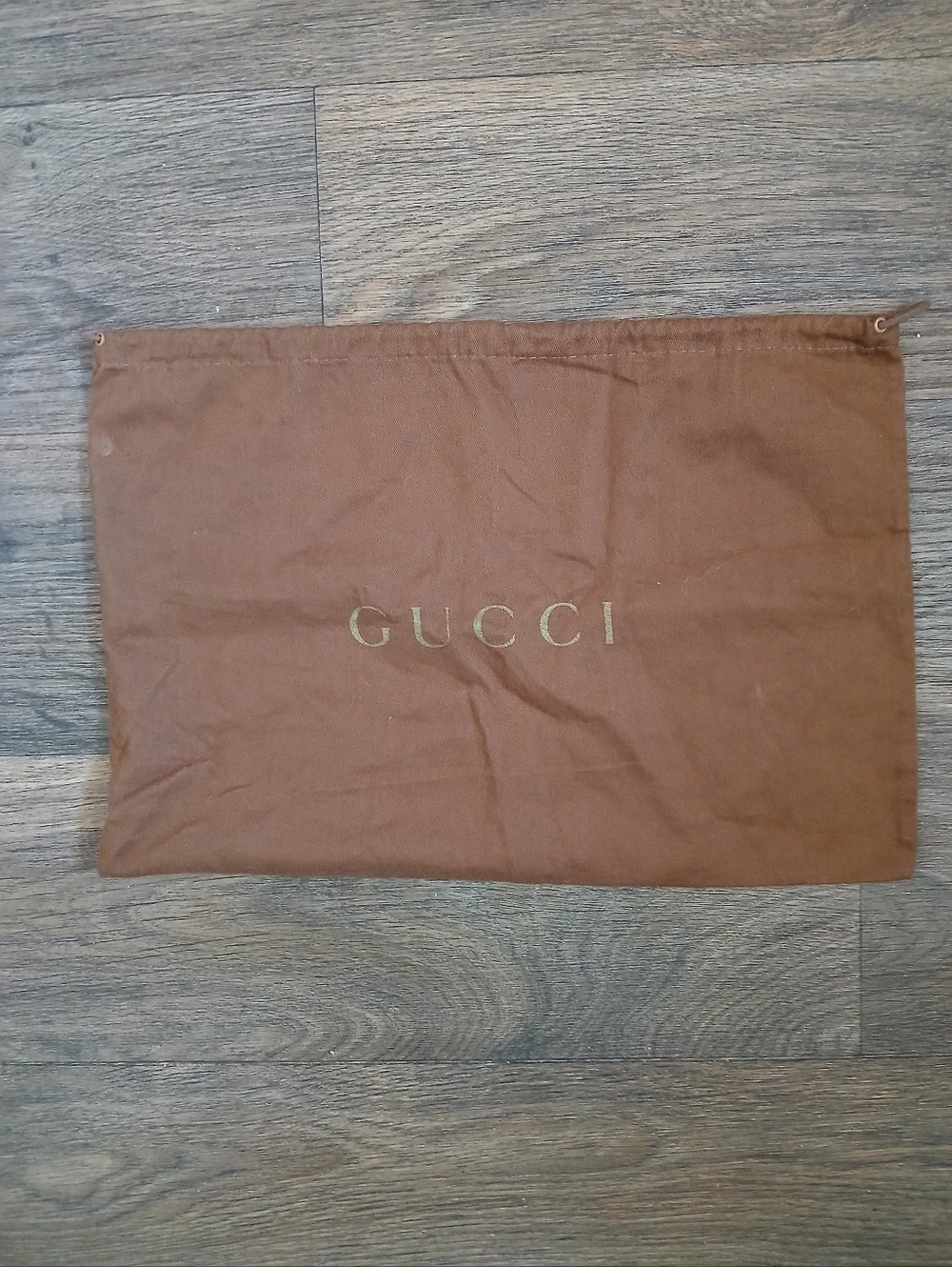 Gucci Brown Dust Bag. Made in Italy. 003021